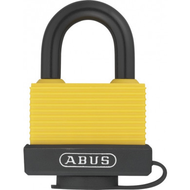 CADENAS 70-45MM JAUNE ANSE ALU ETANCHE GAINE GRIS PVC ANSE ACIER CADENAS 70-45MM JAUNE ANSE ALU ETANCHE GAINE GRIS PVC ANSE ACIER